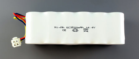 NiMh accu, batterij, 3500 mAh, voor Samsung Navibot SR8845, SR8855, etc.