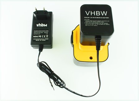 Chargeur pour batterie Dewalt, NiMh &amp; NiCd, y compris les types de batterie DC9071, DE9072, DE9037, DE9074, DE9075 et DW9071