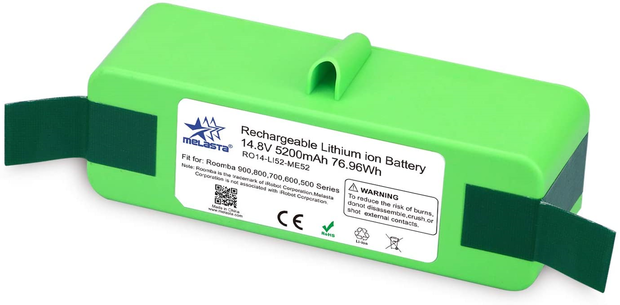 Melasta Li-ion 5200 mAh batterij, accu