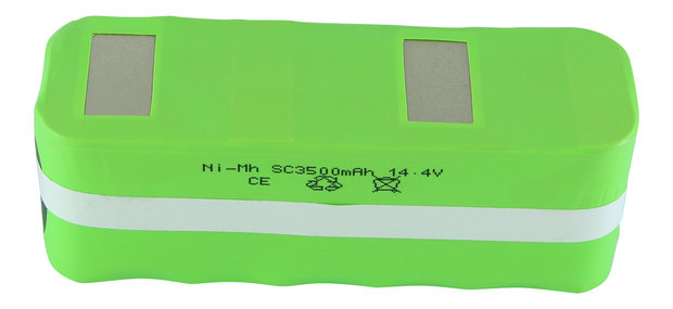 NiMh accu, batterij, 3500 mAh, voor Infinuovo CleanMate QQ-1, QQ-2, etc.