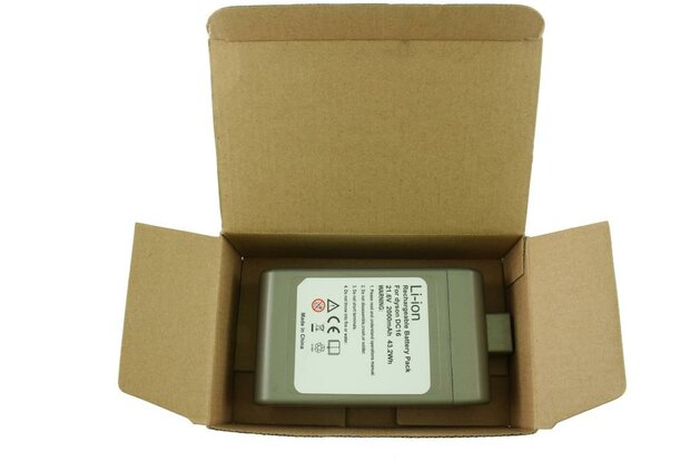 Li-ion battery, 2000 mAh, suitable for Dyson DC12 and DC16